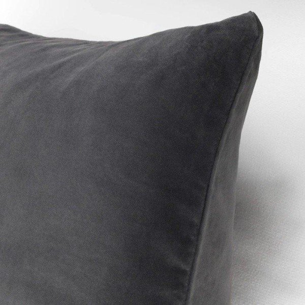 Наволочка САНЕЛА, размер 50х50 см, цвет тёмно-серый