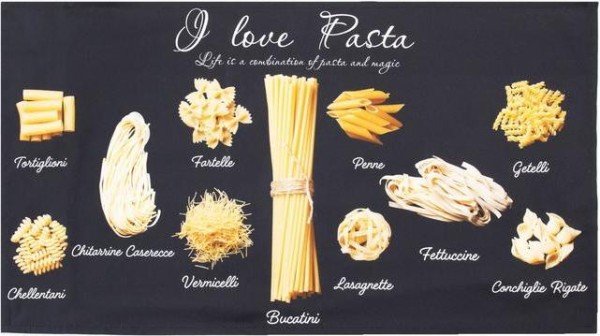 Полотенце "Этель" Pasta 40х73 см, 100% хл, саржа 190 гр/м2