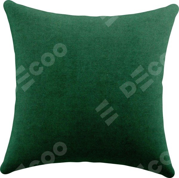 Подушка декоративная Cortin, вельвет зелёный, 40х40 см