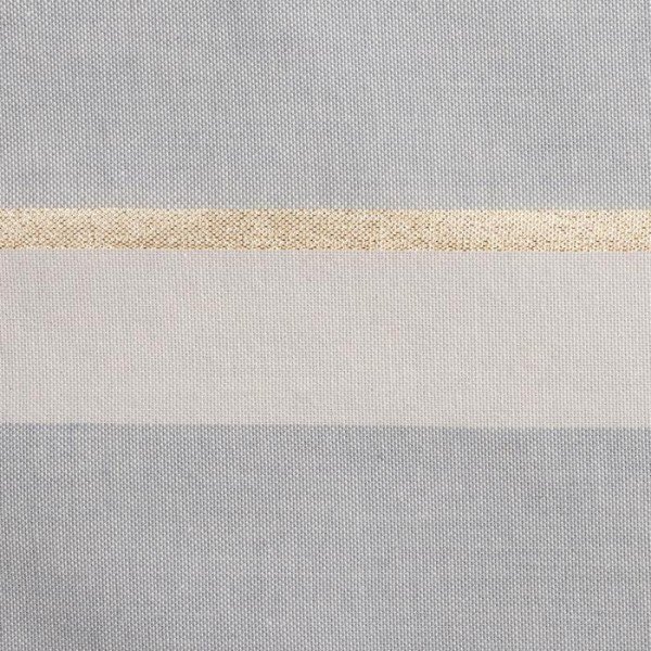 Скатерть "Этель" 110х165 см, цв. серый с золотой нитью, 100% хлопок, 163 г/м2