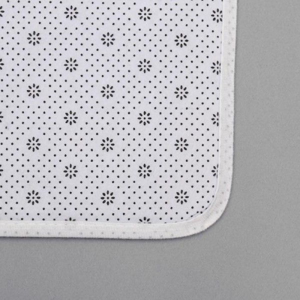 Набор ковриков для ванны и туалета Доляна «Мрамор», 2 шт: 79×50, 50×39 см, цвет чёрный