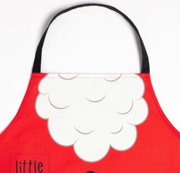 Фартук детский Этель Little Santa 46*60 см,100% хл., саржа