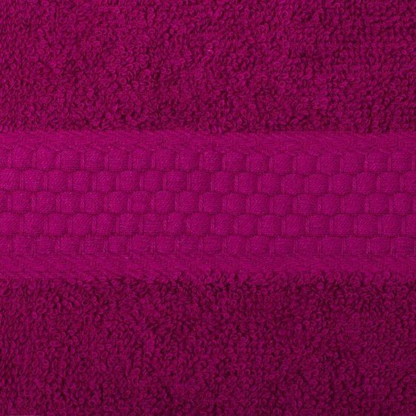 Полотенце махровое гладкокрашеное «Эконом» 70х130 см, цвет фуксия
