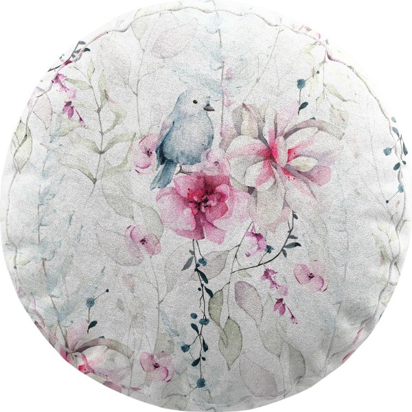 Подушка круглая Cortin «Мелодия цветов»