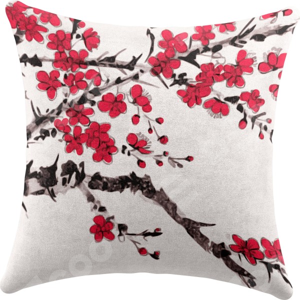 Подушка квадратная Cortin «Цветущая сакура»