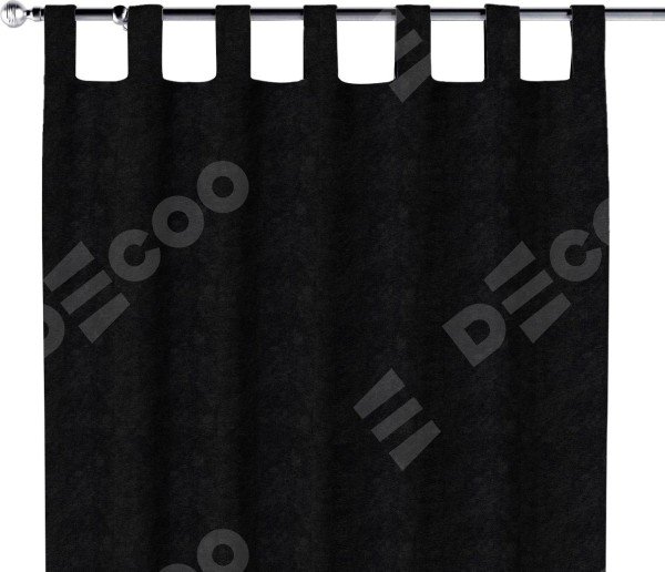 Комплект штор на петлях cotton блэкаут тёмно-серый