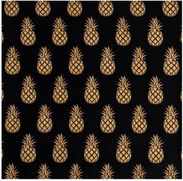 Набор салфеток с декорат. кольцами "Golden pineapple"  46х46 см - 2 шт,100% хл, саржа 190гр/