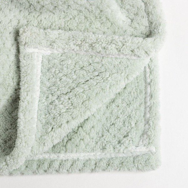 Кухонное полотенце Этель "Платье" 25*32 см, цв. зеленый,микрофибра 100% п/э