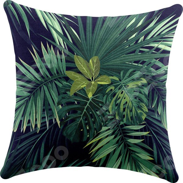 Подушка квадратная Cortin «Пальмовые листья»