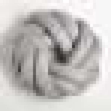 Подушка декоративная узел «Этель», d=33см, цвет серый, велюр