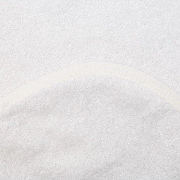 Полотенце уголок для крещения, размер 100х110 см, цвет белый