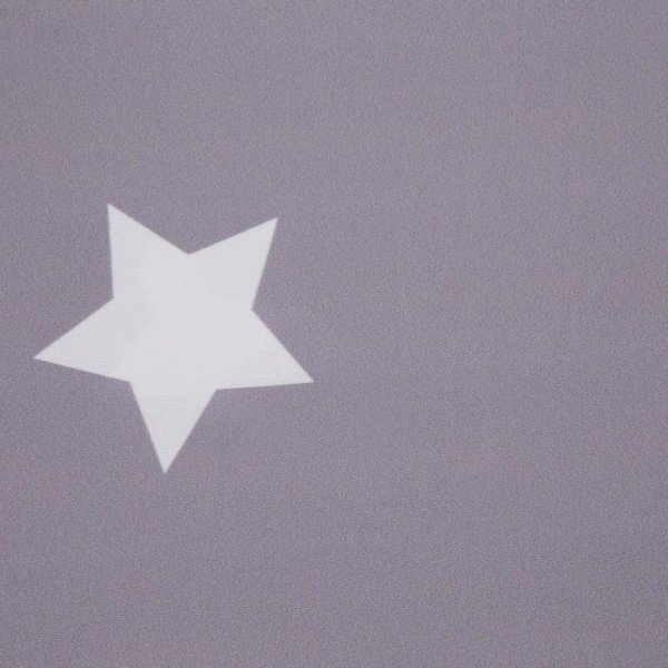 Комплект штор "Этель" Grey stars 145*260 см-2 шт, 100% п/э, 140 г/м2