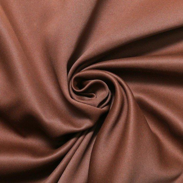 Штора портьерная Этель 270х300 см, блэкаут на люверсах, цвет шоколад, пл. 210 г/м2
