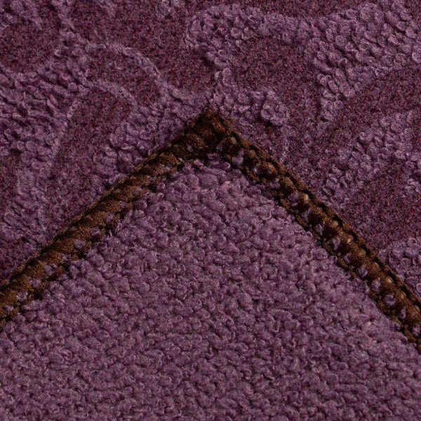 Полотенце микрофибра для сушки посуды Доляна, цв.фиолетовый, 38 х 50 см, п/э