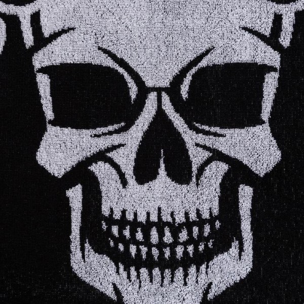 Полотенце махровое Этель "Знаки зодиака: Дева" чёрный, 67х130 см, 420 гр/м2, 100% хлопок