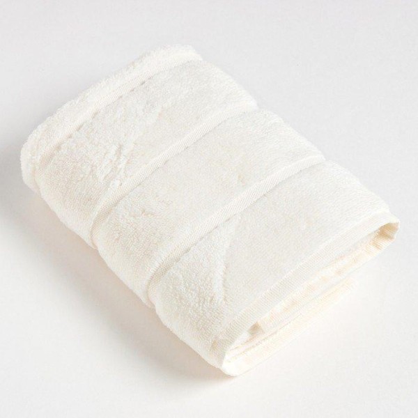 Полотенце махровое Love Life «Ария» 50х90 см, белый, 100% хл, микро-коттон, 450 гр/м2