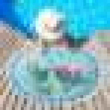 Полотенце пляжное Этель "Кактусы", d 150 см, микрофибра, 100% п/э