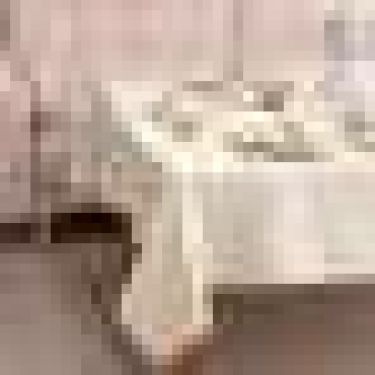 Скатерть Этель "Орнамент" цв.бежевый, 142*283 +/-3 см, 115 ±10 гр,100% п/э
