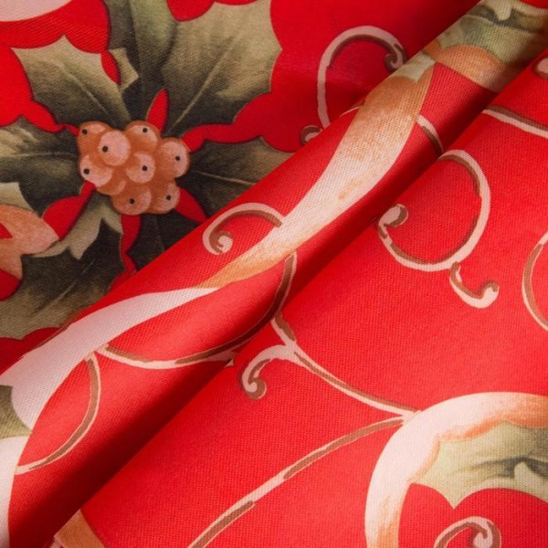 Скатерть Доляна «Новый год: Новогодние подарки» 145*300 +/- 2 см, 100% п/э