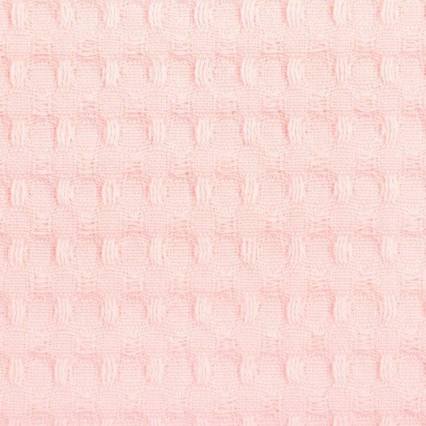 Набор кухонных полотенец Доляна, цвет розовый, 35х60см-2шт, 100% хл, вафля, 220 гр/м2