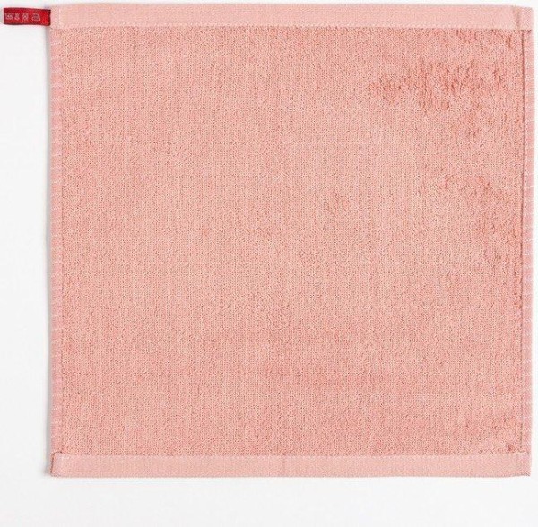 Салфетка для уборки двухсторонняя Доляна «Полоса» цв.розовый 35х35 см, 100% хлопок