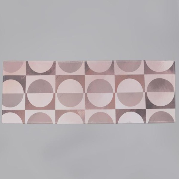 Коврик Доляна «Сфера», 45×120 см, цвет бежевый