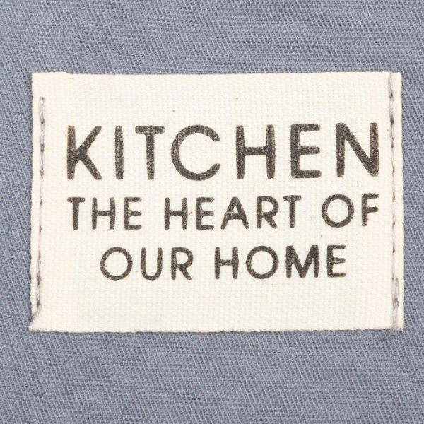 Набор кух. Этель Kitchen, цв. синий, варежка-прихватка 18х29 см, прихватка 19х19 см