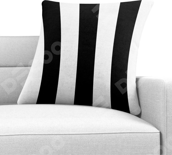 Подушка квадратная Cortin «Черное и белое»