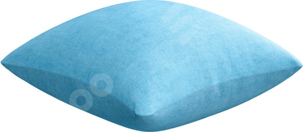 Подушка декоративная Cortin, вельвет голубой, 40х40 см