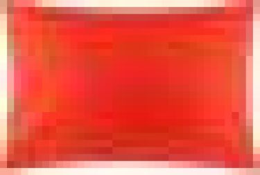 Наволочка Этель 50х70 см, цвет красный, поплин, 125 г/м²