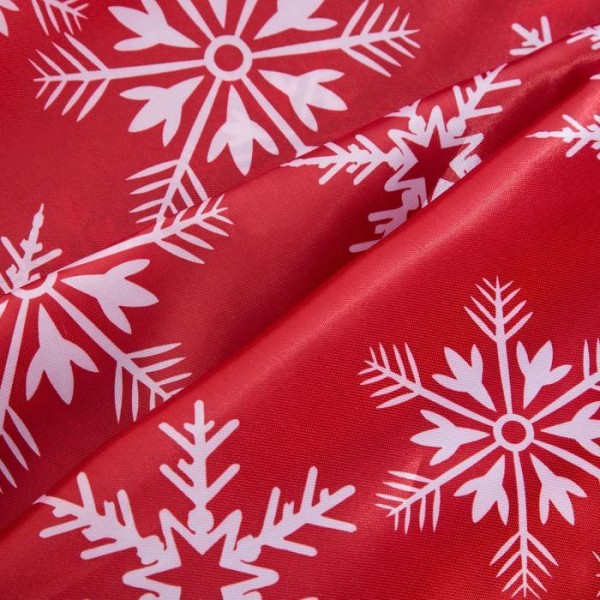Скатерть Доляна «Новый год: Снежинки»145×180 см, 100% п/э