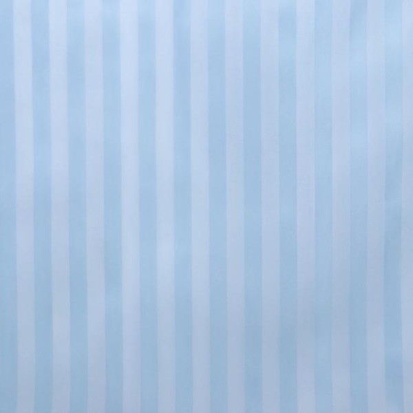 Штора для ванной комнаты Доляна «Полоска», 180×180 см, полиэстер, цвет голубой