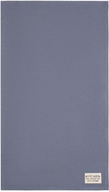 Полотенце Этель Kitchen 40х73 см, цв. синий, 100% хл, саржа 220 г/м2