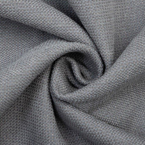 Штора портьерная Этель «Структурная», цвет серый, на шторной ленте, 145х265 см, 100% п/э