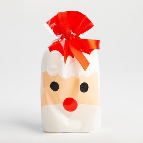Полотенце подарочное Экономь и Я «Дедушка Мороз» 30х60 см, цвет молочный, 100% хл, 320 г/м2