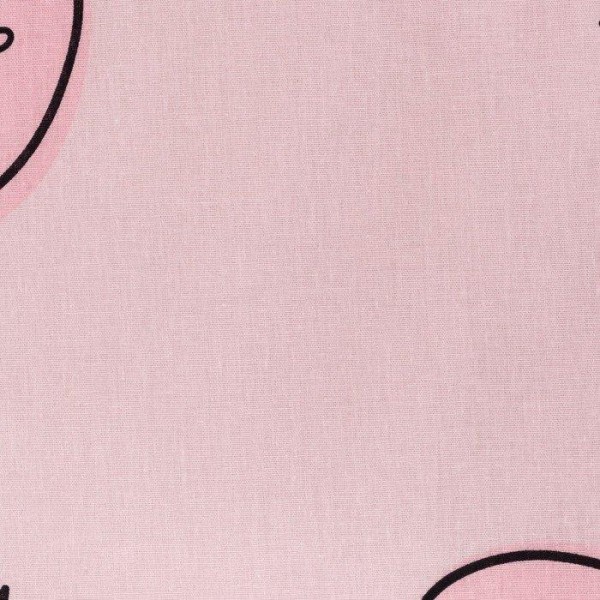 Постельное бельё «Этель» евро Pink strawberry 200*217 см, 240*220 см, 70*70 см - 2 шт