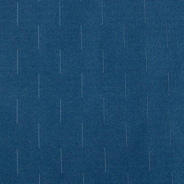 Штора портьерная Этель "Штрихи" цв.синий,на люверсах 270*300 см, 100% п/э