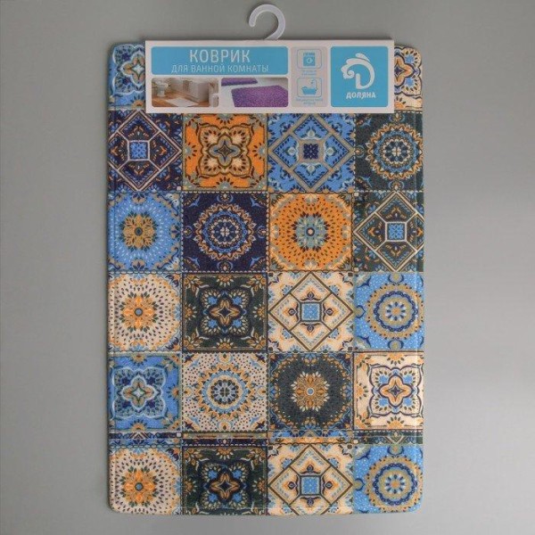 Коврик Доляна «Богемия», мозаика, 40×60 см