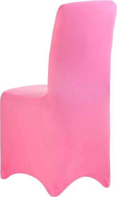 Чехол свадебный на стул, светло розовый, размер 100х40см