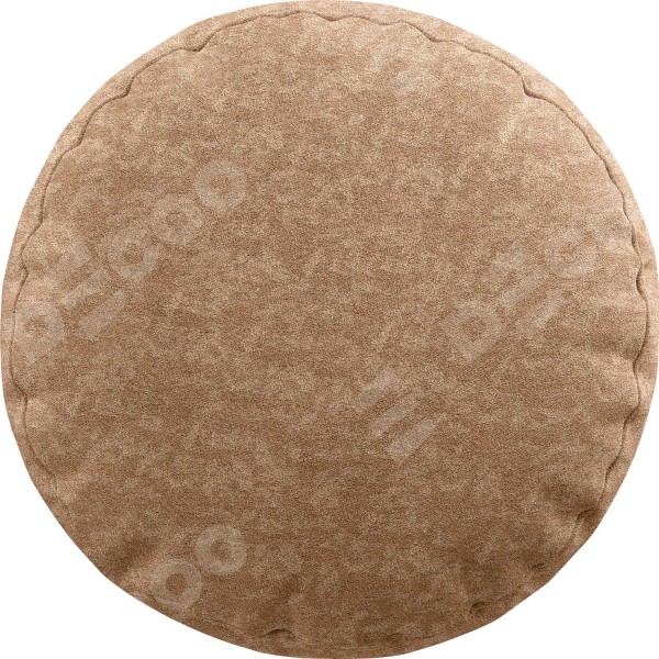 Подушка круглая «Кортин» софт мрамор бронзовый