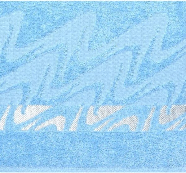 Полотенце махровое «Brilliance» 50х90 см, цвет голубой, 400 гр/м2