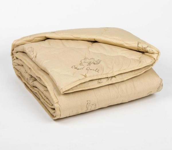 Одеяло Адамас «Верблюжья шерсть», размер 140х205 ± 5 см, 300гр/м2, чехол п/э