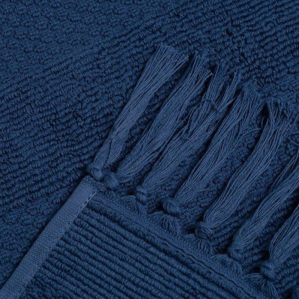 Полотенце для ног Love Life "Turkish dream" 50*90 см, синий, 100% хл, 500 гр/м2