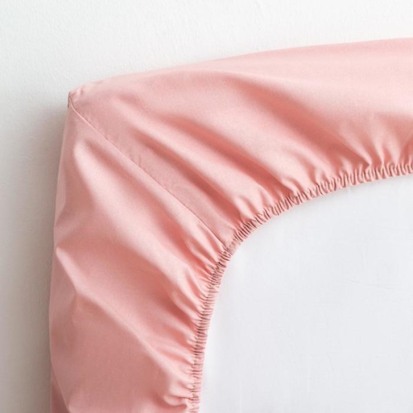 Постельное белье евро «Розовое небо», простынь 180х200, наволочка 50х70 см, хлопок