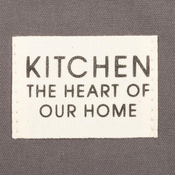Набор кух. Этель Kitchen, цв. серый, варежка-прихватка 18х29 см, прихватка 19х19 см
