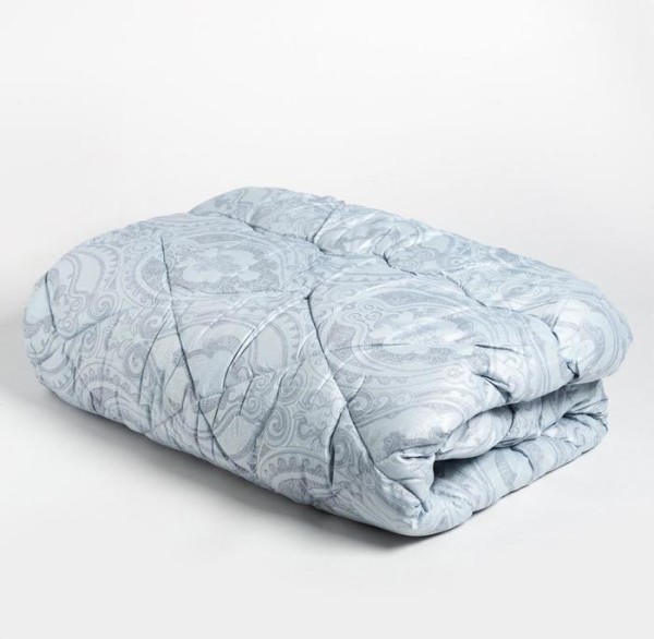 Одеяло зимнее 220х205 см, бамбуковое волокно, ткань тик, п/э 100 %