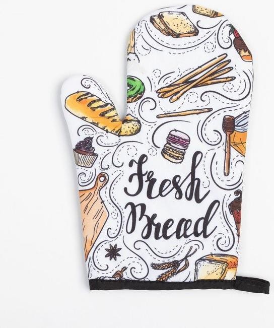 Варежка Этель "Fresh bread" 26*16 см, 100% п/э