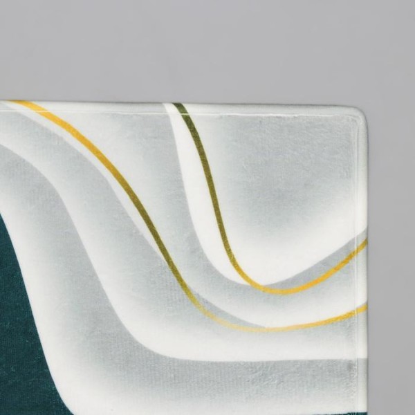 Коврик Доляна «Камень», 40×60 см, цвет зелёный
