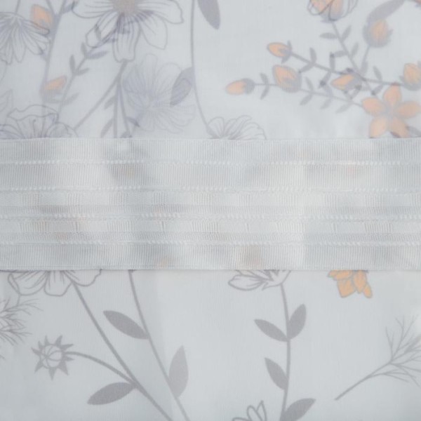 Комплект тюлей "Этель" Полевые цветы, 145*260 см-2 шт, 100% п/э